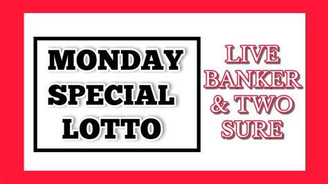 2 live banker for today lotto|Lotto Banker for Today, Sure Banker for Today .